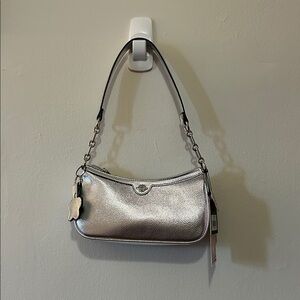 Nanette Lepore Metallic Shoulder Bag